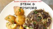 {VIDEO} Slow Cooker/Instant Pot Steak & Potatoes (Paleo, Whole30) {VIDEO} Slow Cooker/Instant Pot Steak & Potatoes (Paleo, Whole30)
