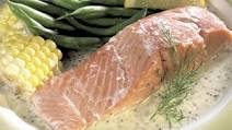 Baked Coho Salmon Fillets with Grainy Mustard Sauce Baked Coho Salmon Fillets with Grainy Mustard Sauce