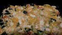 Four Cheese Zucchini Strata Four Cheese Zucchini Strata