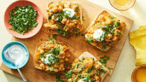 Bunny Chow Chicken Curry on Toasted Ciabatta Bunny Chow Chicken Curry on Toasted Ciabatta