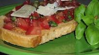 Tomato and Basil Bruschetta (Julie and Julia Style) Tomato and Basil Bruschetta (Julie and Julia Style)