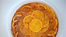 Orange Upside-Down Semolina Cake Orange Upside-Down Semolina Cake
