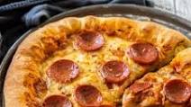 Homemade Stuffed Crust Pepperoni Pizza Homemade Stuffed Crust Pepperoni Pizza
