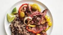 Garlicky Grilled Steak with Black Beans and Rice Garlicky Grilled Steak with Black Beans and Rice