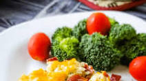 Cheesy Chicken and Bacon Casserole | THM S, Low Carb, Keto Cheesy Chicken and Bacon Casserole | THM S, Low Carb, Keto