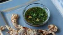 Crispy Soft-Shell Crabs with Bangalore-Style Dipping Sauce Crispy Soft-Shell Crabs with Bangalore-Style Dipping Sauce