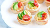 Easy Hummus Cups With Cucumber and Tomato Easy Hummus Cups With Cucumber and Tomato