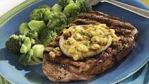 Cheese-Topped Steaks Cheese-Topped Steaks