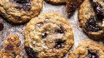 Salted Tahini Oatmeal Chocolate Chip Cookies Salted Tahini Oatmeal Chocolate Chip Cookies