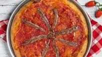 Focaccia con farina integrale alla marinara Focaccia con farina integrale alla marinara
