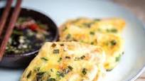 Pan-fried Tofu with Egg and Chive Pan-fried Tofu with Egg and Chive