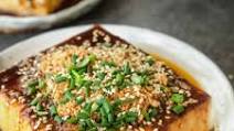 Cold Silken Tofu with Sweet Chili Sauce Cold Silken Tofu with Sweet Chili Sauce