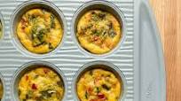 Spinach and White Cheddar Egg Bites Spinach and White Cheddar Egg Bites