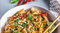 Easy Spicy Chicken Pad Thai Easy Spicy Chicken Pad Thai