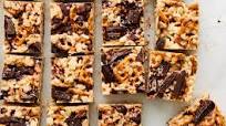 Rice Krispies Treats With Chocolate and Pretzels Rice Krispies Treats With Chocolate and Pretzels