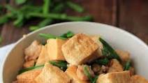 Tofu Stir Fry with Minced Pork Tofu Stir Fry with Minced Pork