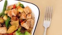 {21 Day Fix} Happy Healthy Pineapple Chicken Stirfry {21 Day Fix} Happy Healthy Pineapple Chicken Stirfry