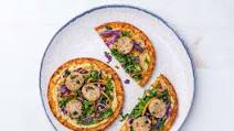 Rainbow Veggie + Chicken Cauliflower Toast Rainbow Veggie + Chicken Cauliflower Toast