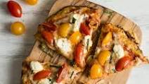 Three Cheese Plantain Crust Pizza Three Cheese Plantain Crust Pizza