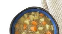 Healthy Easy Lentil Soup (vegan, oil free, gluten free) Healthy Easy Lentil Soup (vegan, oil free, gluten free)