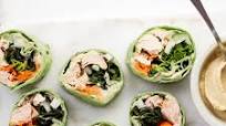 Tuna & Hummus Pinwheels Tuna & Hummus Pinwheels