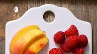 Chunky Peach, Raspberry + Quinoa Baby Food Puree Chunky Peach, Raspberry + Quinoa Baby Food Puree