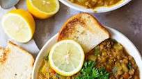 Easy Mediterranean Green Lentil Soup Easy Mediterranean Green Lentil Soup
