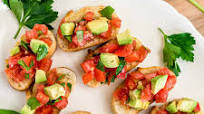 Tomato Avocado Bruschetta Tomato Avocado Bruschetta