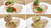 4 Healthy Wrap Recipes 4 Healthy Wrap Recipes