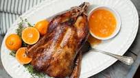 Roast Duck with Mandarin Citrus Sauce Roast Duck with Mandarin Citrus Sauce