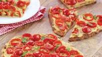 Peppadew & Hummus Naan Pizza Peppadew & Hummus Naan Pizza