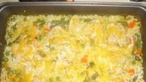 Campbells Cheesy Chicken & Rice Casserole Campbells Cheesy Chicken & Rice Casserole