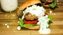 Greek Turkey Burger Greek Turkey Burger