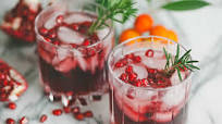 Pomegranate Holiday Cocktail Pomegranate Holiday Cocktail