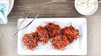 Hanukkah Haystacks (a.k.a. root vegetable fritters) Hanukkah Haystacks (a.k.a. root vegetable fritters)