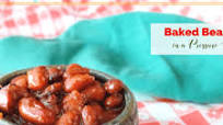 Baked Beans in a Pressure Cooker Baked Beans in a Pressure Cooker