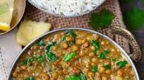 Whole Masoor Dal Palak Whole Masoor Dal Palak