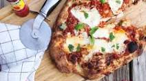 Grilled Pizza Bolognese. Grilled Pizza Bolognese.