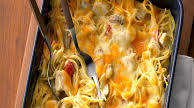 Hearty Chicken Spaghetti Casserole Hearty Chicken Spaghetti Casserole