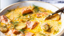 Simple Salmon Chowder Recipe Simple Salmon Chowder Recipe