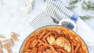One Pan Rosemary Chicken with Penne and Vodka Sauce One Pan Rosemary Chicken with Penne and Vodka Sauce
