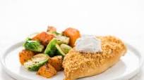 Rustle & Roast Chicken Breast with Brussels sprouts and butternut squash hash Rustle & Roast Chicken Breast with Brussels sprouts and butternut squash hash