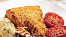 Spiced salmon with coriander mash Spiced salmon with coriander mash