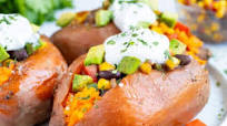 Mexican Stuffed Sweet Potatoes Recipe Mexican Stuffed Sweet Potatoes Recipe