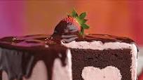 Chocolate Dipped Strawberry Cake Chocolate Dipped Strawberry Cake
