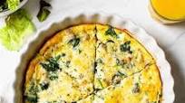 Crustless Sausage and Spinach Quiche Crustless Sausage and Spinach Quiche