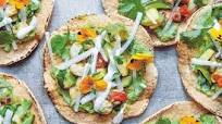 Baja ceviche tostada Baja ceviche tostada