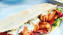 Gyros-style pitta pocket Gyros-style pitta pocket