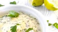 Creamy Cilantro Lime Mayo Sauce Creamy Cilantro Lime Mayo Sauce