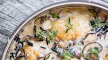 Creamy Chicken with Wild Rice and Mushrooms Creamy Chicken with Wild Rice and Mushrooms